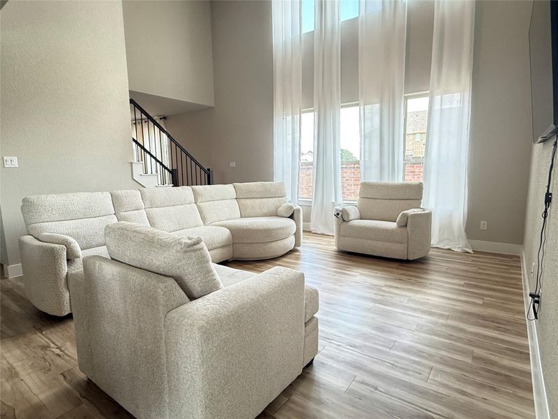 Furnished interior view inside a new home in , Katy (Image 7).