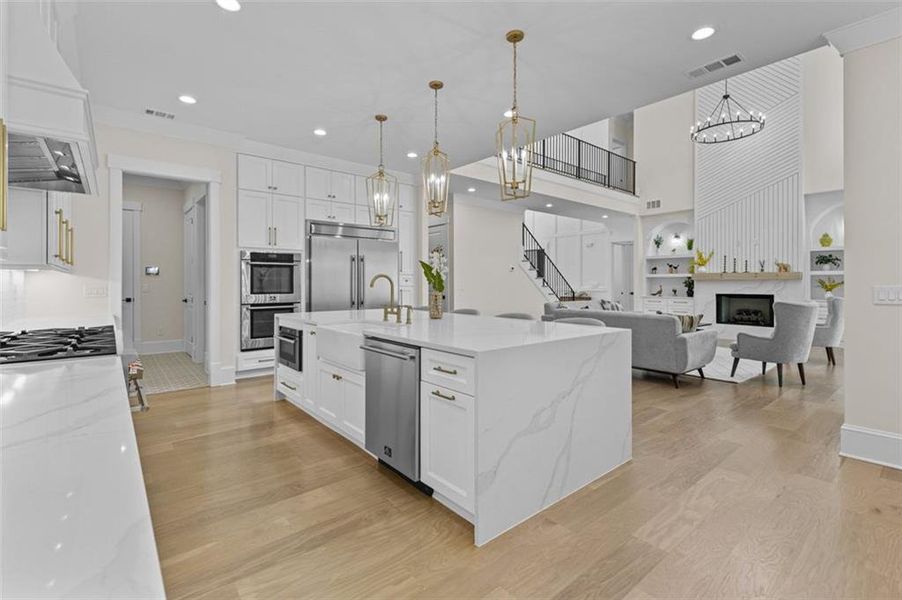 Furnished interior view inside a new home in , Winder (Image 13).