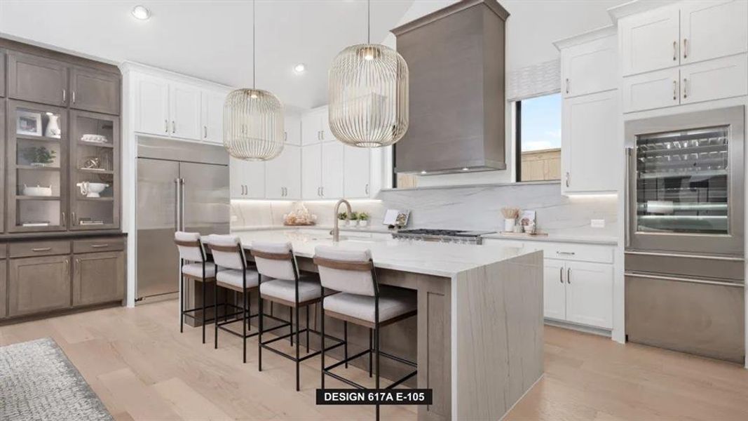 Furnished interior view inside a new home in Adkins Park 70', Hurst (Image 5).