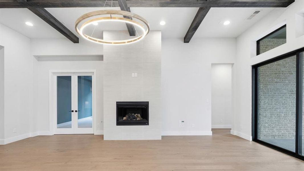 Spacious, unfurnished interior of a new home in Adkins Park, Hurst (Image 17). Spacious, unfurnished interior of a new home in Adkins Park, Hurst (Image 17).