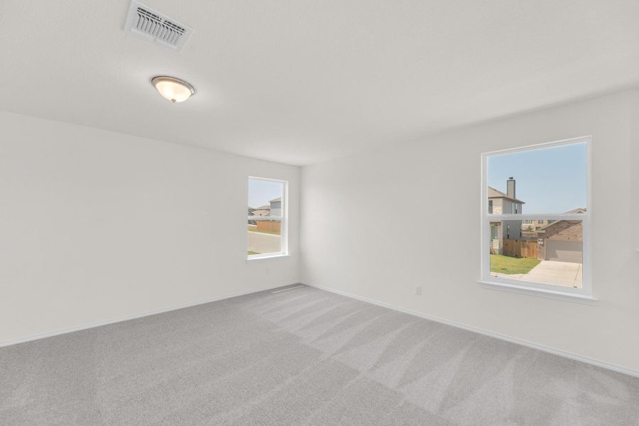 Spacious, unfurnished interior of a new home in Sonterra - Cool Water, Jarrell (Image 16).