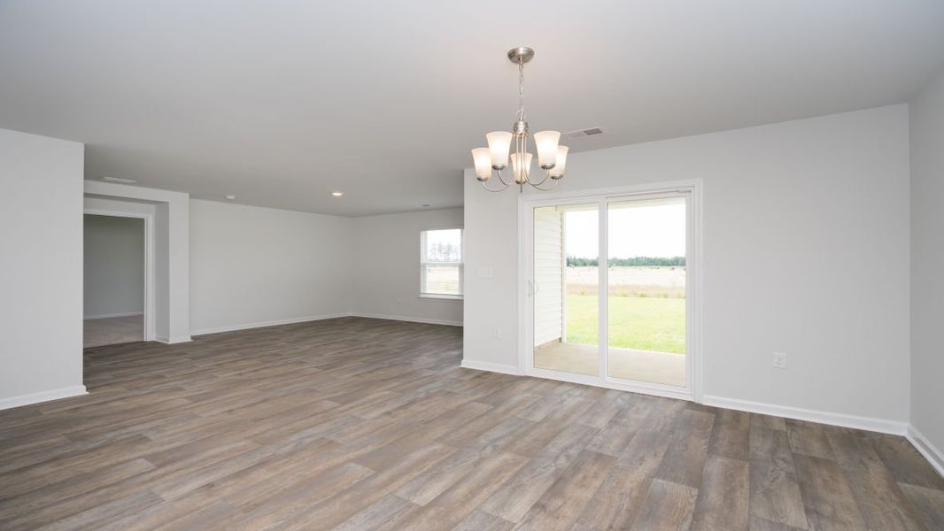 Spacious, unfurnished interior of a new home in Cottonwood Place, Tabor City (Image 27). Spacious, unfurnished interior of a new home in Cottonwood Place, Tabor City (Image 27).