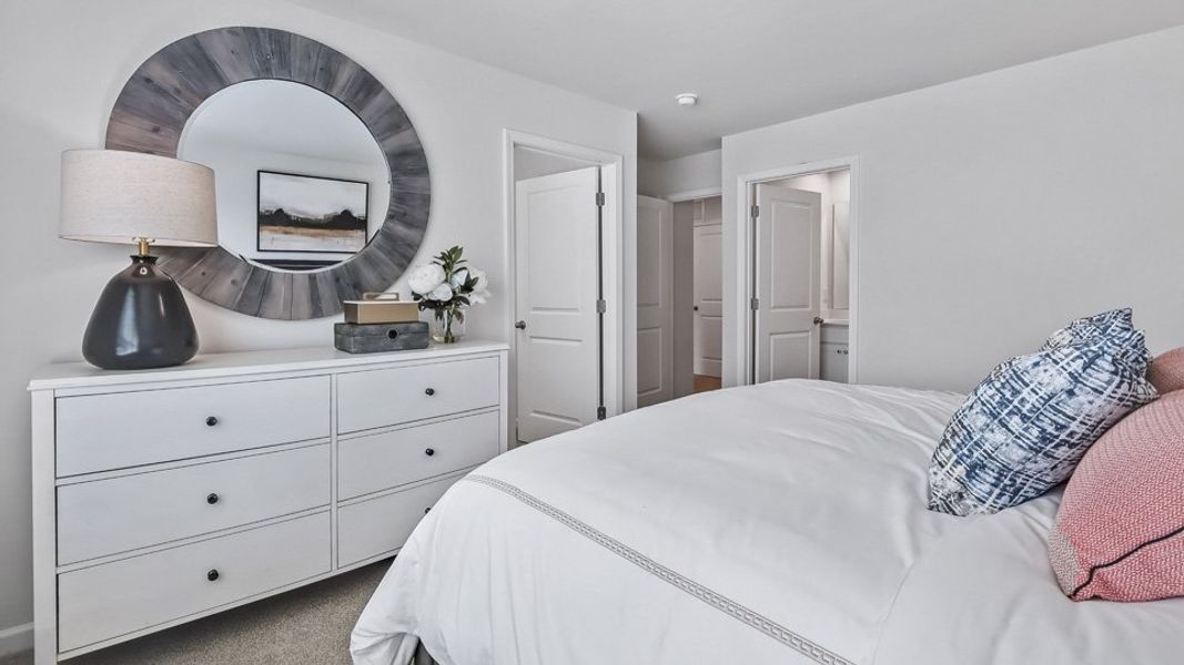 Representative furnished interior of a home built from the ALTAMONT by D.R. Horton in The Townes at Honeycutt Oaks, Angier (Image 18).