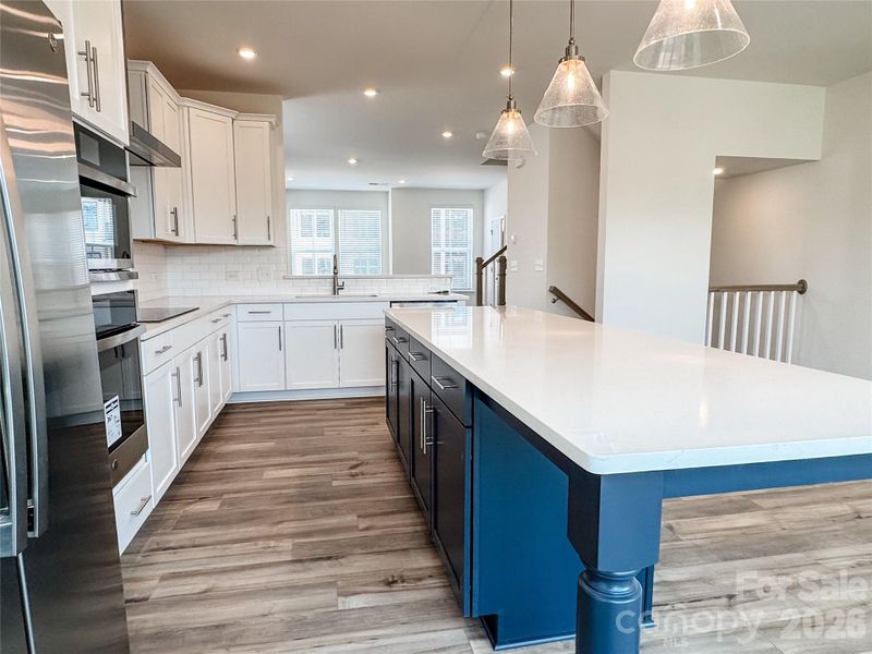 Furnished interior view inside a new home in , Charlotte (Image 8).