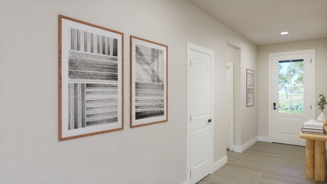 Representative furnished interior of a home built from the Knoll by Trumark Homes in Trumark Homes at Tanterra, Parker (Image 3).