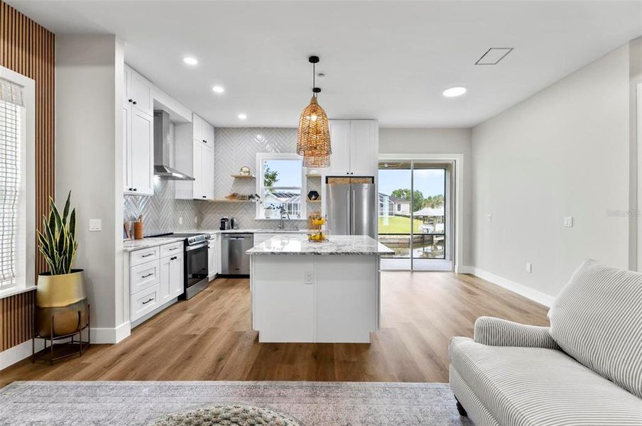 Furnished interior view inside a new home in , Palm Coast (Image 47).