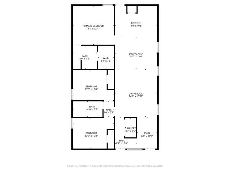 2D floor plan layout of this home in , Fort Worth, TX (Image 4).