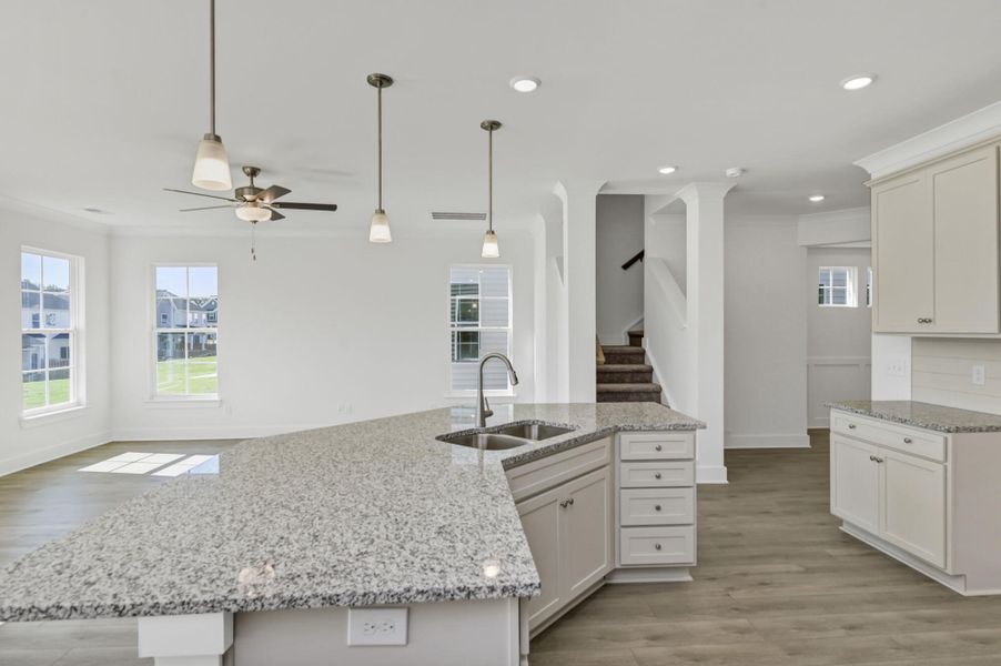 Furnished interior view inside a new home in Ashton Lakes, Lexington (Image 15).