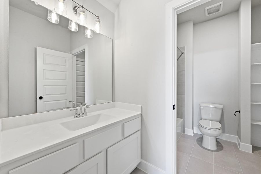Furnished interior view inside a new home in Flora, Hutto (Image 7).