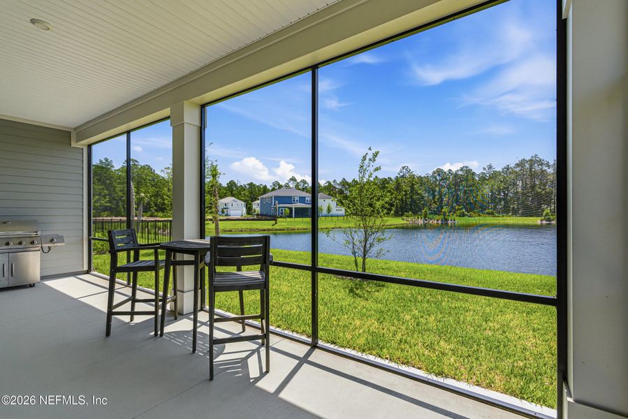 Exterior details and patio area of a home in RiverTown, St. Johns (Image 27).
