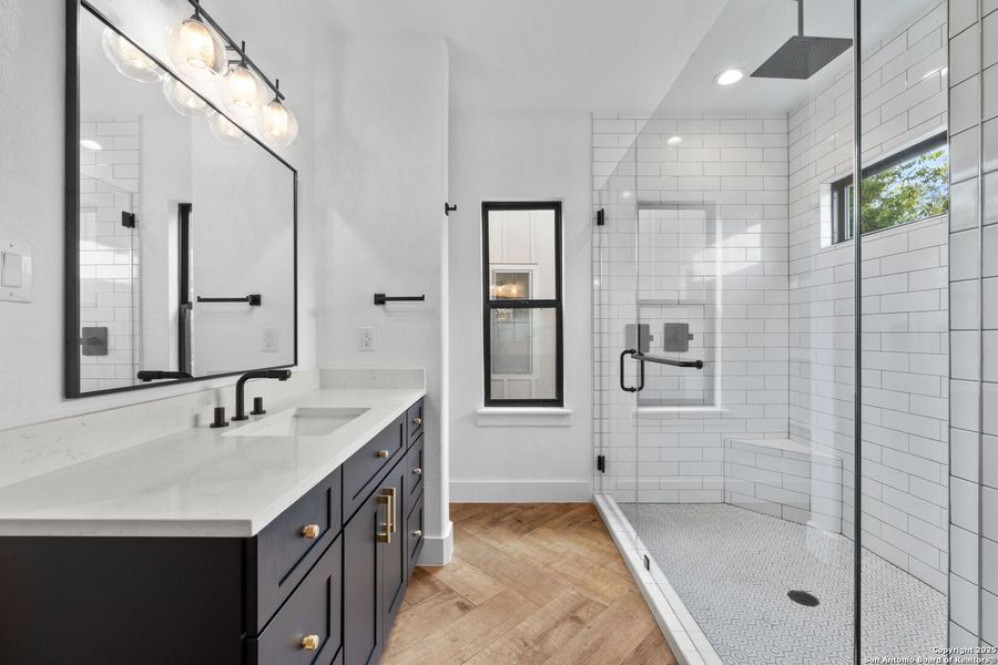 Furnished interior view inside a new home in , San Antonio (Image 13). Furnished interior view inside a new home in , San Antonio (Image 13).