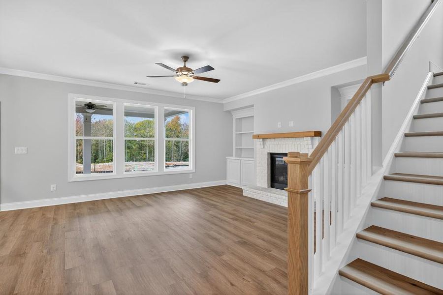 Spacious, unfurnished interior of a new home in Hemingway, Flowery Branch (Image 27).