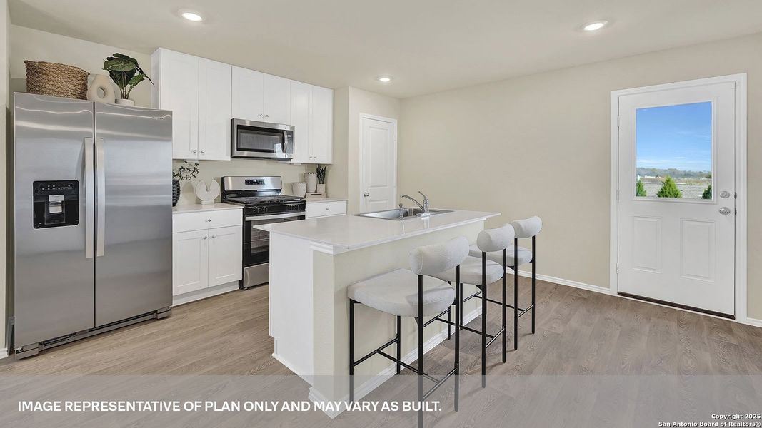 Furnished interior view inside a new home in Sunset Oaks, Maxwell (Image 5).