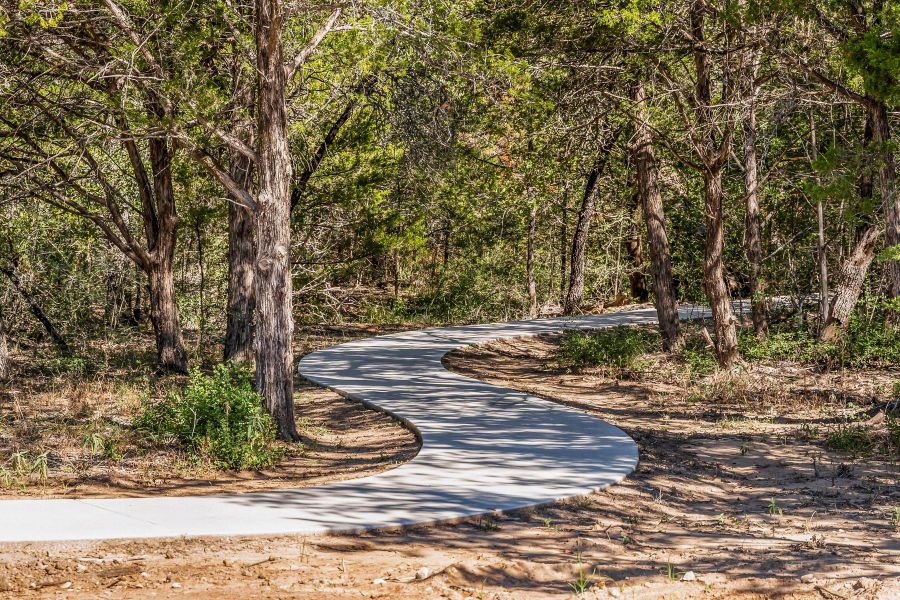 Gorgeous, paved walking trails all throughout the community