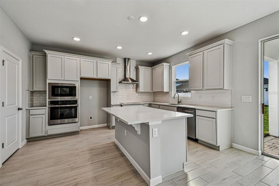 Furnished interior view inside a new home in Estates at Rivercrest, Sanford (Image 6).