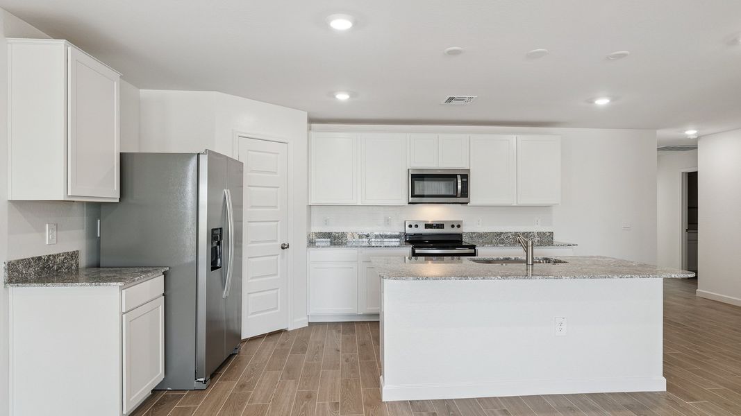 Furnished interior view inside a new home in Remington, Buckeye (Image 8).