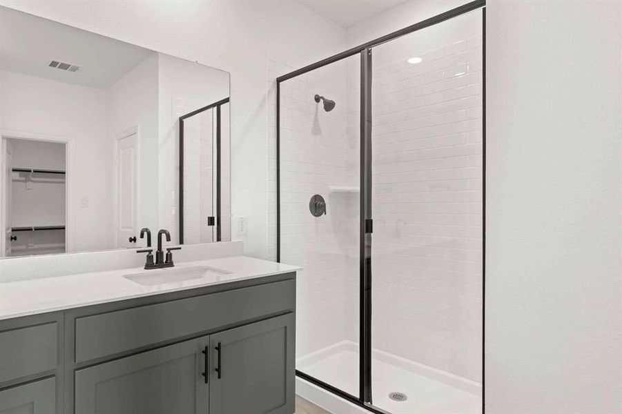 Furnished interior view inside a new home in Gateway Parks, Forney (Image 5). Furnished interior view inside a new home in Gateway Parks, Forney (Image 5).