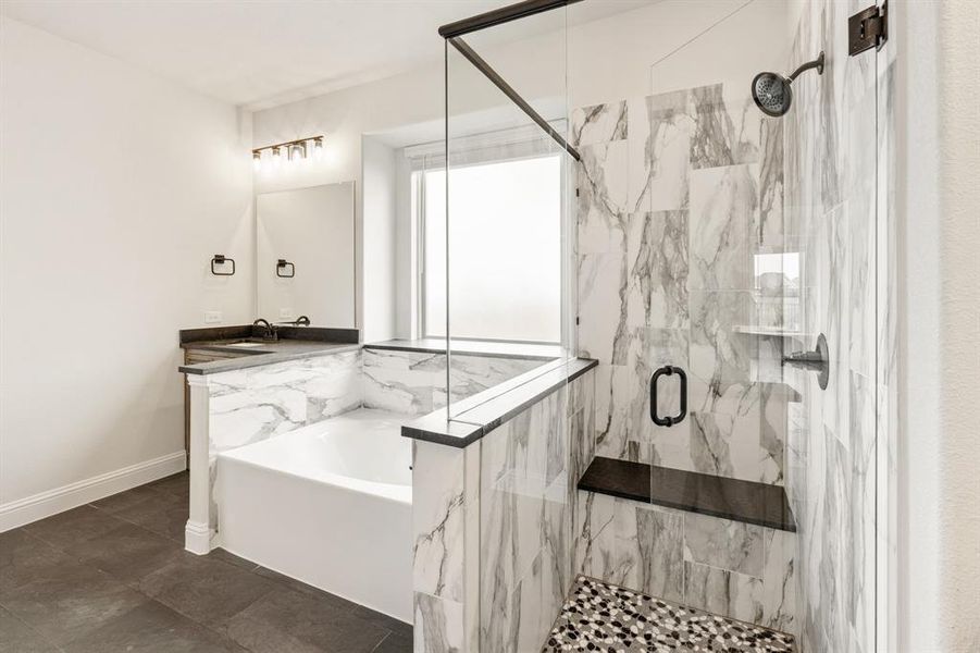 Furnished interior view inside a new home in Sonoma Verde, McLendon-Chisholm (Image 8).