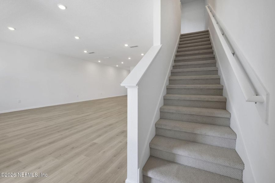 Spacious, unfurnished interior of a new home in Brook Forest, St. Augustine (Image 29). Spacious, unfurnished interior of a new home in Brook Forest, St. Augustine (Image 29).