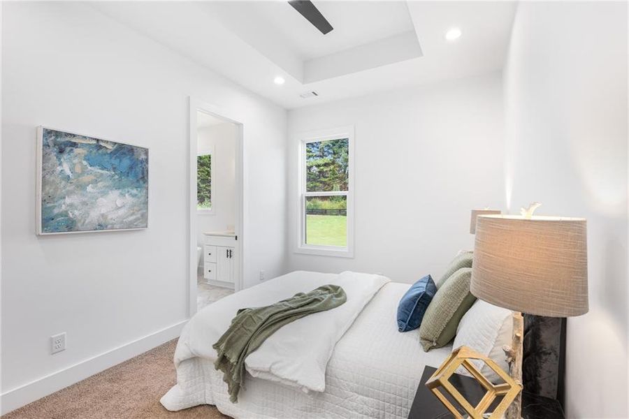 Furnished interior view inside a new home in , Alpharetta (Image 17). Furnished interior view inside a new home in , Alpharetta (Image 17).