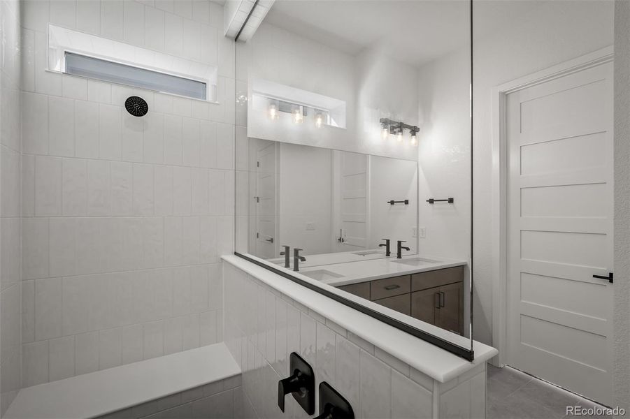 Furnished interior view inside a new home in Cloverleaf – Mountainview Collection, Monument (Image 5).