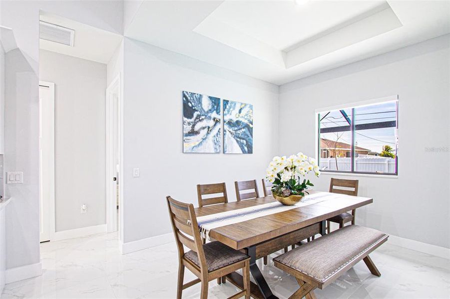 Furnished interior view inside a new home in , Cape Coral (Image 8).