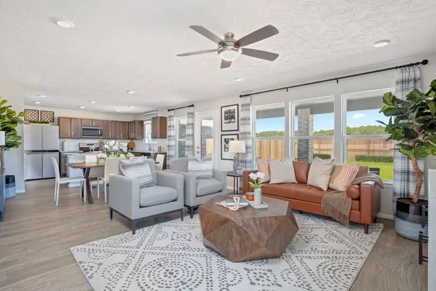 Furnished interior view inside a new home in Vida Costera, Texas City (Image 4). Furnished interior view inside a new home in Vida Costera, Texas City (Image 4).