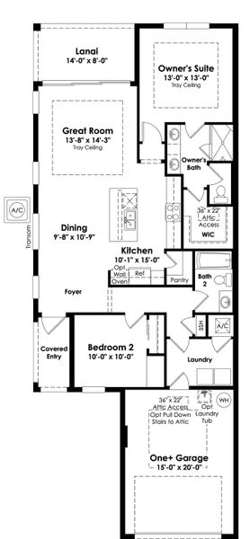 Base Plan - Gardenia Model