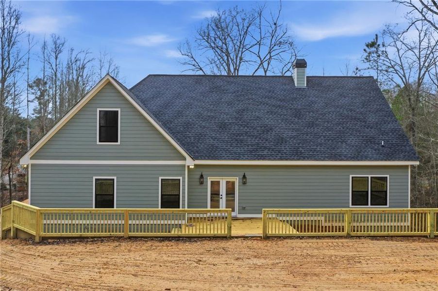 Exterior details and patio area of a home in , Ball Ground (Image 23).