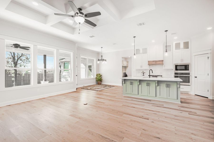 Spacious, unfurnished interior of a new home in , College Station (Image 19). Spacious, unfurnished interior of a new home in , College Station (Image 19).