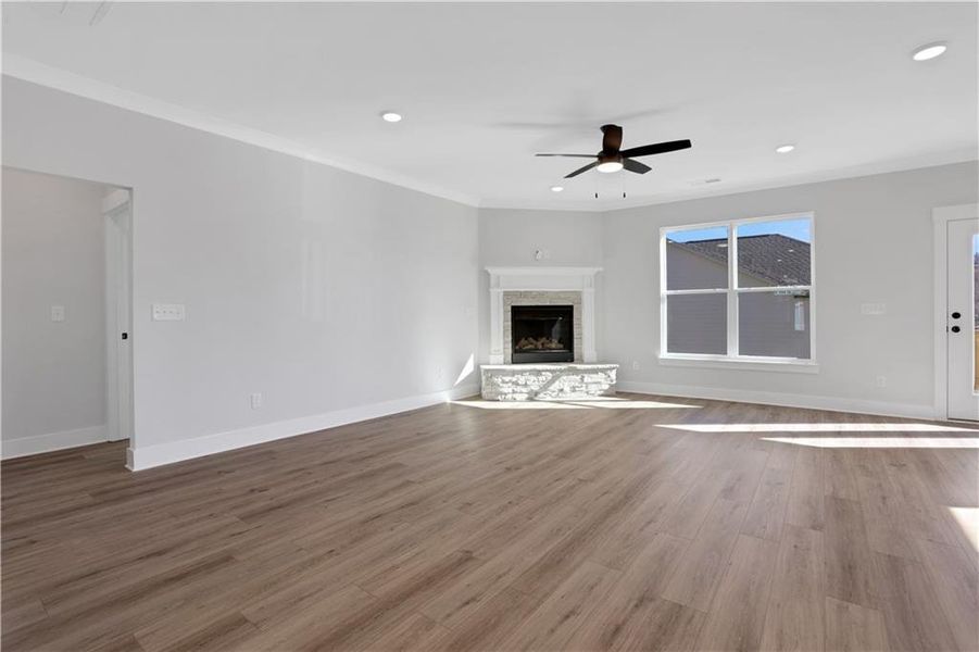 Spacious, unfurnished interior of a new home in Marble Tree, Ball Ground (Image 30).