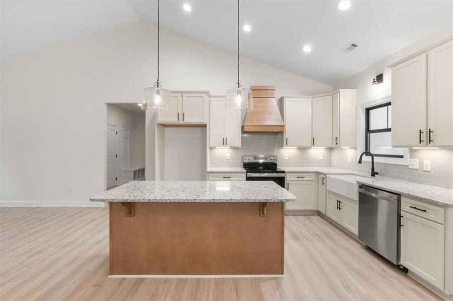 Furnished interior view inside a new home in , Rockmart (Image 6). Furnished interior view inside a new home in , Rockmart (Image 6).