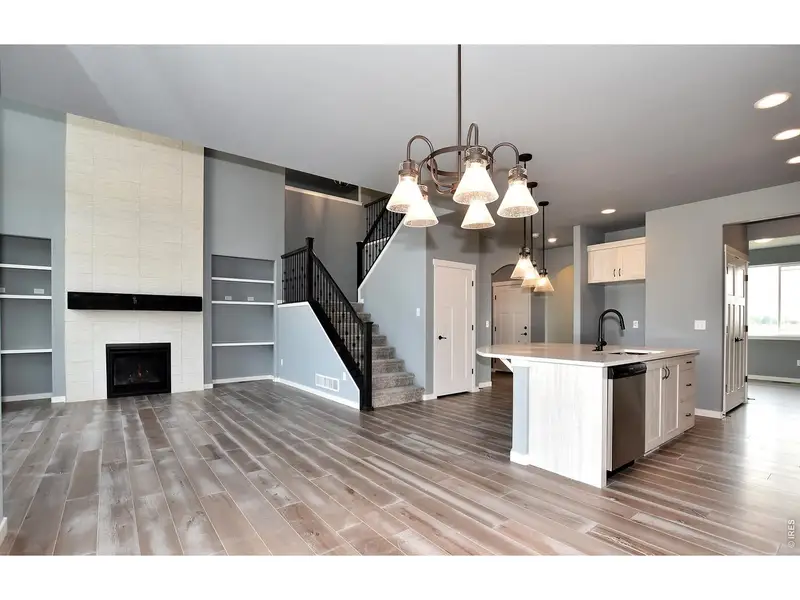 Furnished interior view inside a new home in , Johnstown (Image 12).