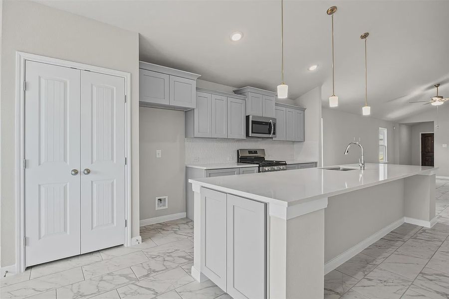 Furnished interior view inside a new home in Butler Farms, Liberty Hill (Image 5).