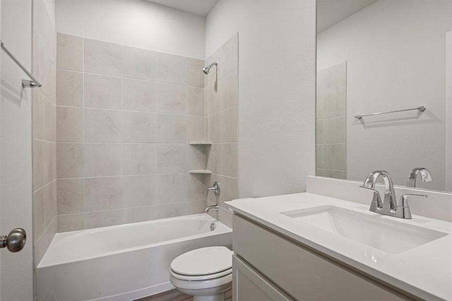 Furnished interior view inside a new home in Summerwood Estates, Red Oak (Image 9).