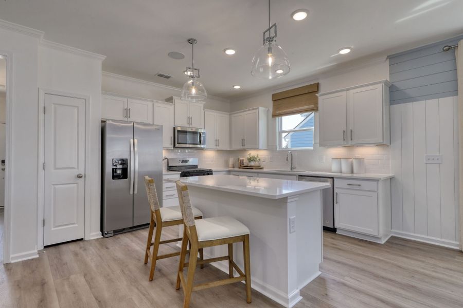Enjoy Cooking Meals in the Spacious Kitchen