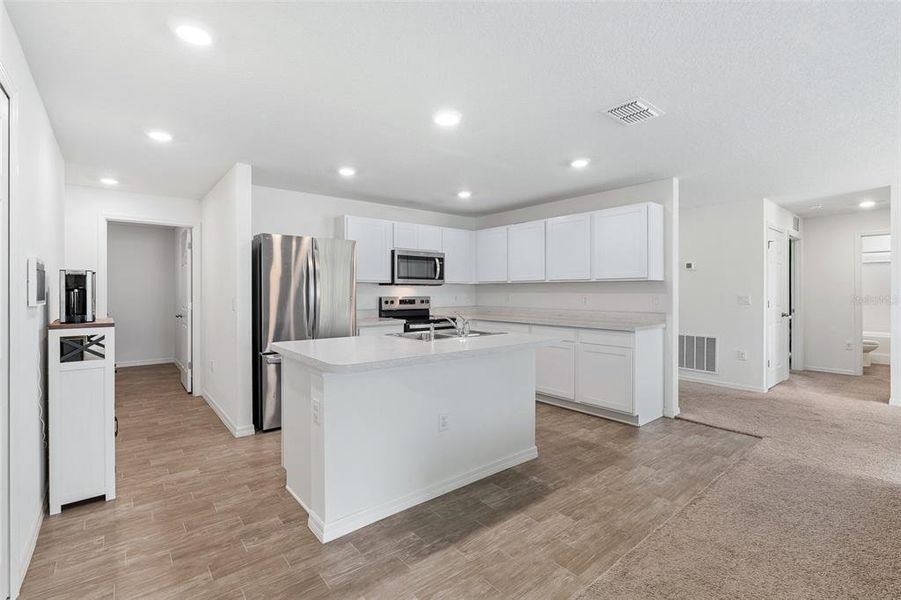 Furnished interior view inside a new home in , Palm Coast (Image 5). Furnished interior view inside a new home in , Palm Coast (Image 5).