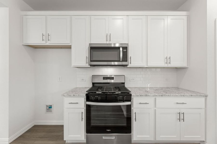 Representative furnished interior of a home built from the Lamar by UnionMain Homes in Reunion, Rhome (Image 10).