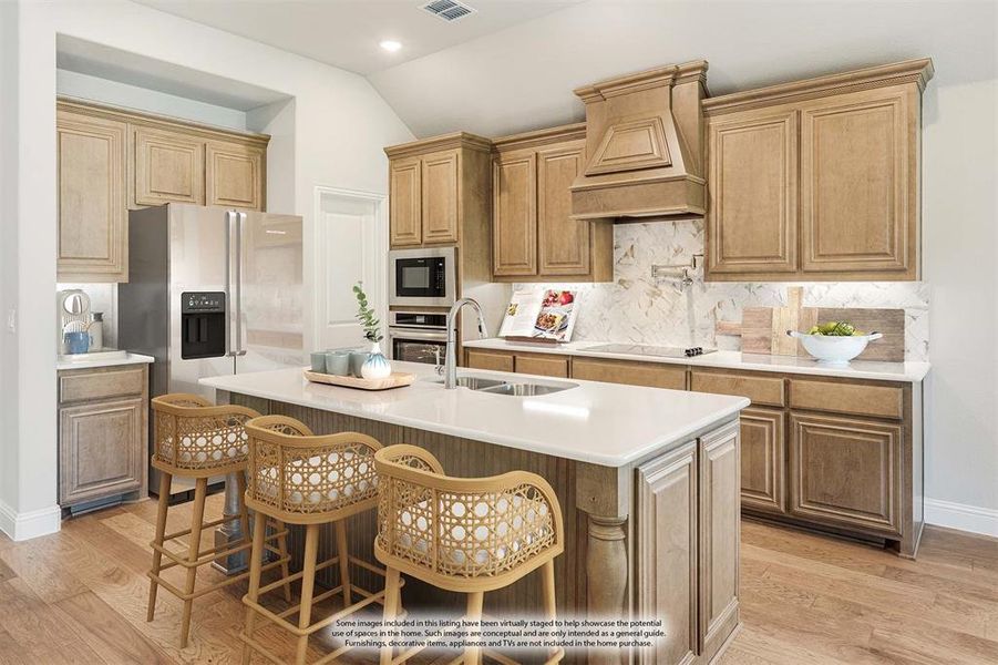 Furnished interior view inside a new home in Sunrise at Garden Valley 60-79, Waxahachie (Image 8). Furnished interior view inside a new home in Sunrise at Garden Valley 60-79, Waxahachie (Image 8).