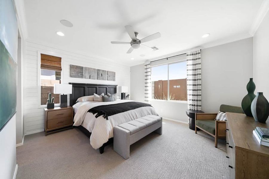 Furnished interior view inside a new home in Meridian, Queen Creek (Image 19).