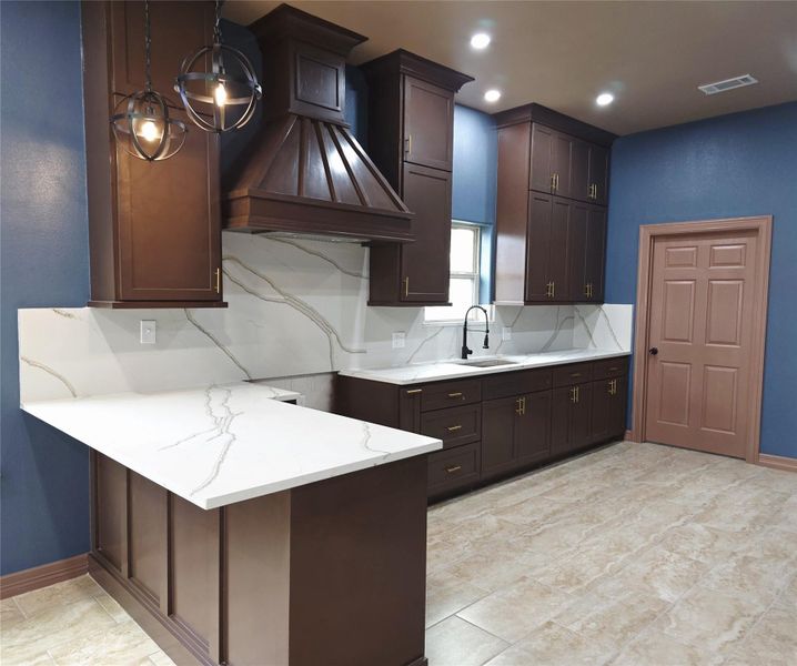 Furnished interior view inside a new home in , Houston (Image 9).