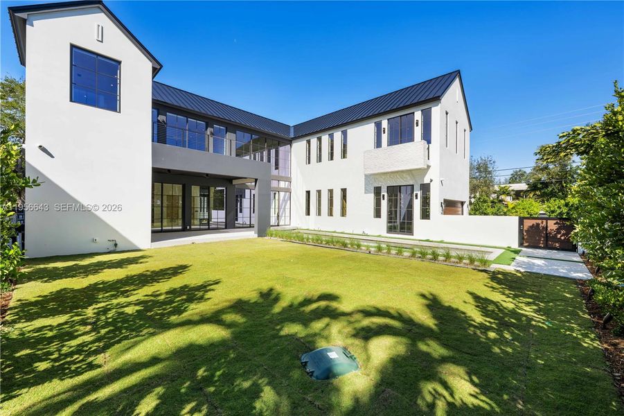 Exterior details and patio area of a home in , Miami (Image 24). Exterior details and patio area of a home in , Miami (Image 24).