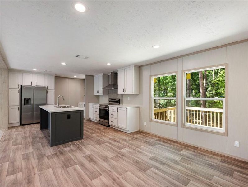 Furnished interior view inside a new home in , Gainesville (Image 8).