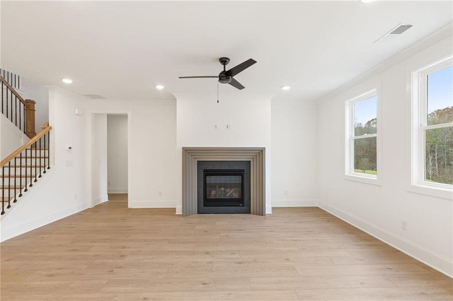 Spacious, unfurnished interior of a new home in Prescott Manor, Canton (Image 19).