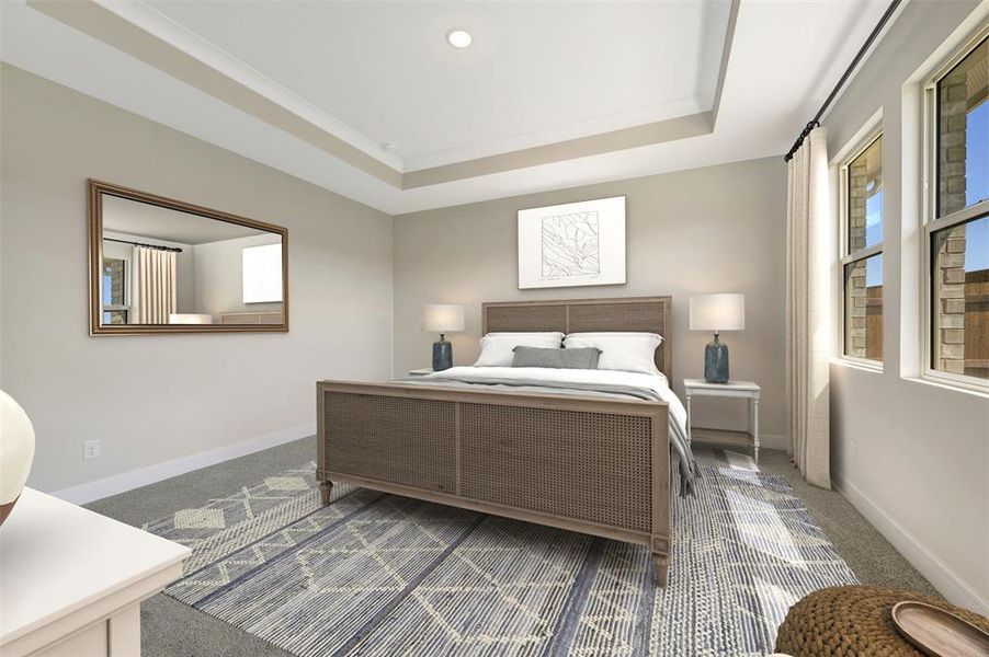 Furnished interior view inside a new home in Elevon, Lavon (Image 14).