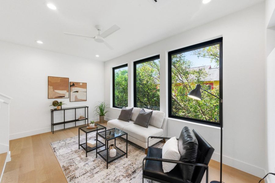 Lovely view of trees and nature Lovely view of trees and nature