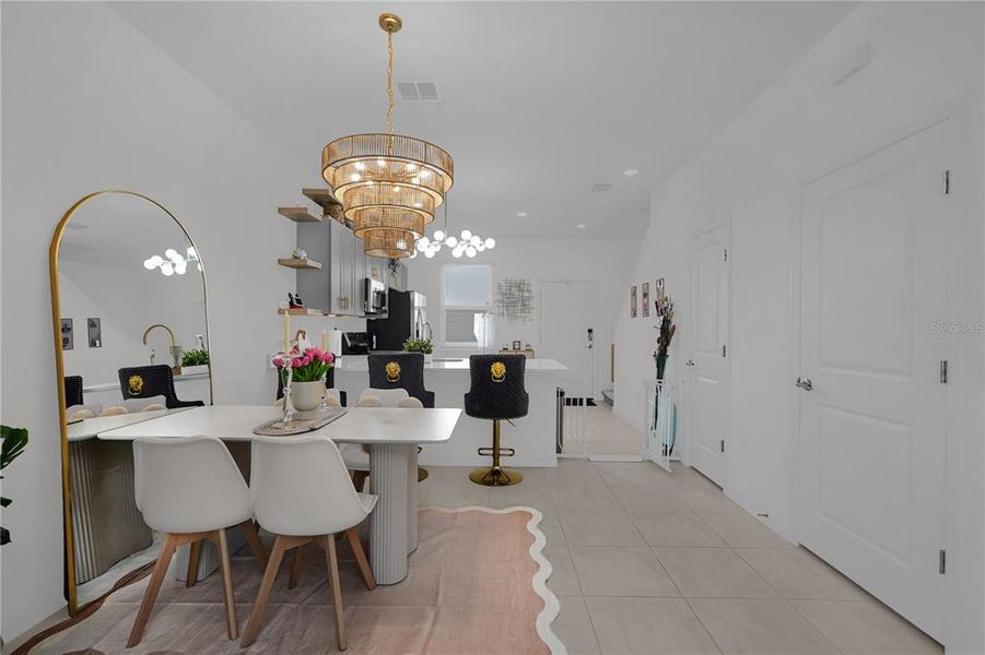 Furnished interior view inside a new home in , Kissimmee (Image 12).