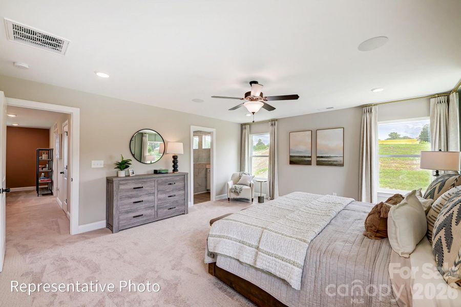 Primary bedroom upstairs