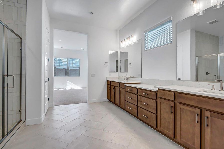 Furnished interior view inside a new home in Palo Verde at North Creek, Queen Creek (Image 29).