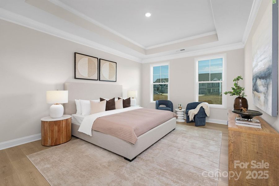 Furnished interior view inside a new home in Sylvan Creek, Denver (Image 6).